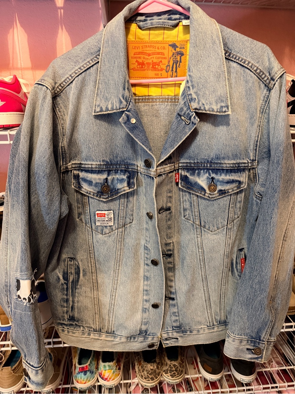 ‼️Limited Edition‼️ Levi’s X Toy Story Type III Trucker Jacket NWT!! - Picture 2 of 16